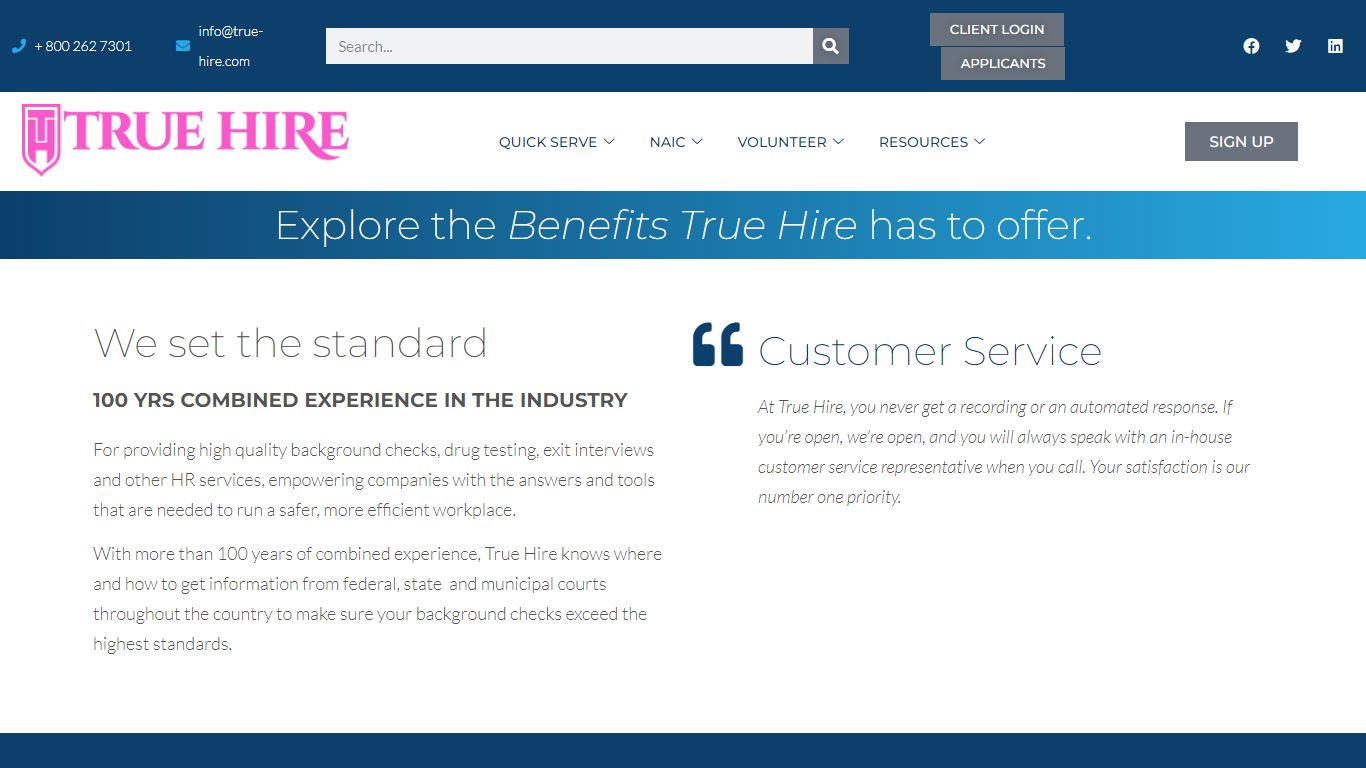 About Us - True Hire